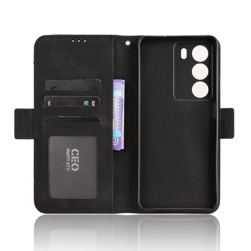 Leren Hoesje Realme 14x 5g Meerdere Kaarten Bescherming Hoesje