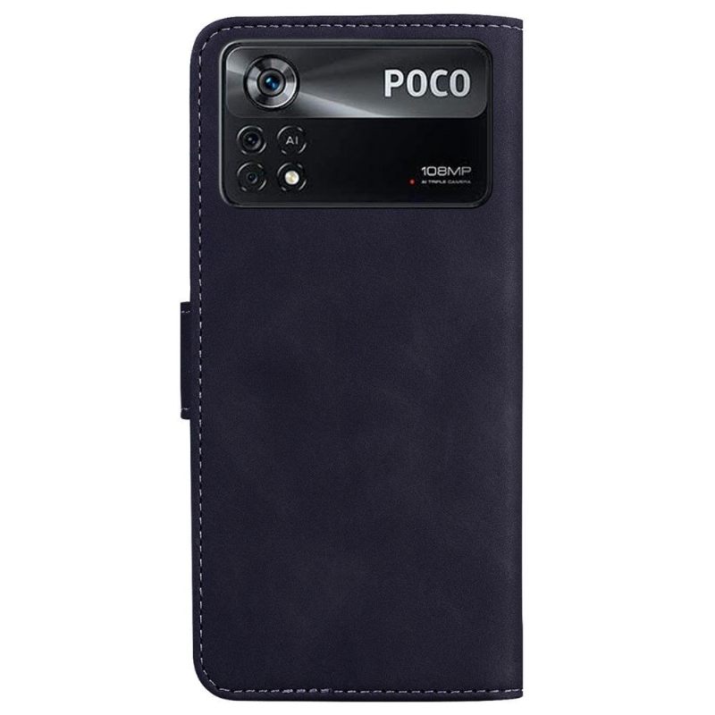 Flip Case voor Poco X4 Pro 5G Romane Soft Touch