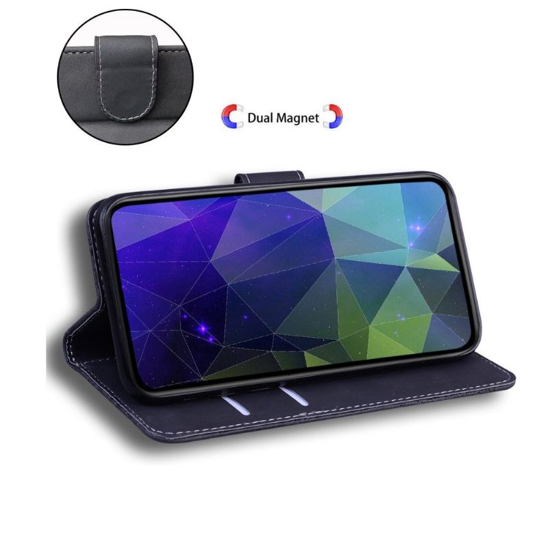 Flip Case voor Poco X4 Pro 5G Romane Soft Touch