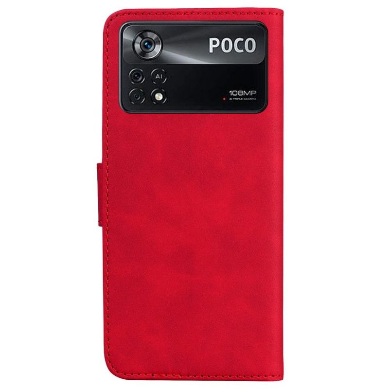 Flip Case voor Poco X4 Pro 5G Romane Soft Touch