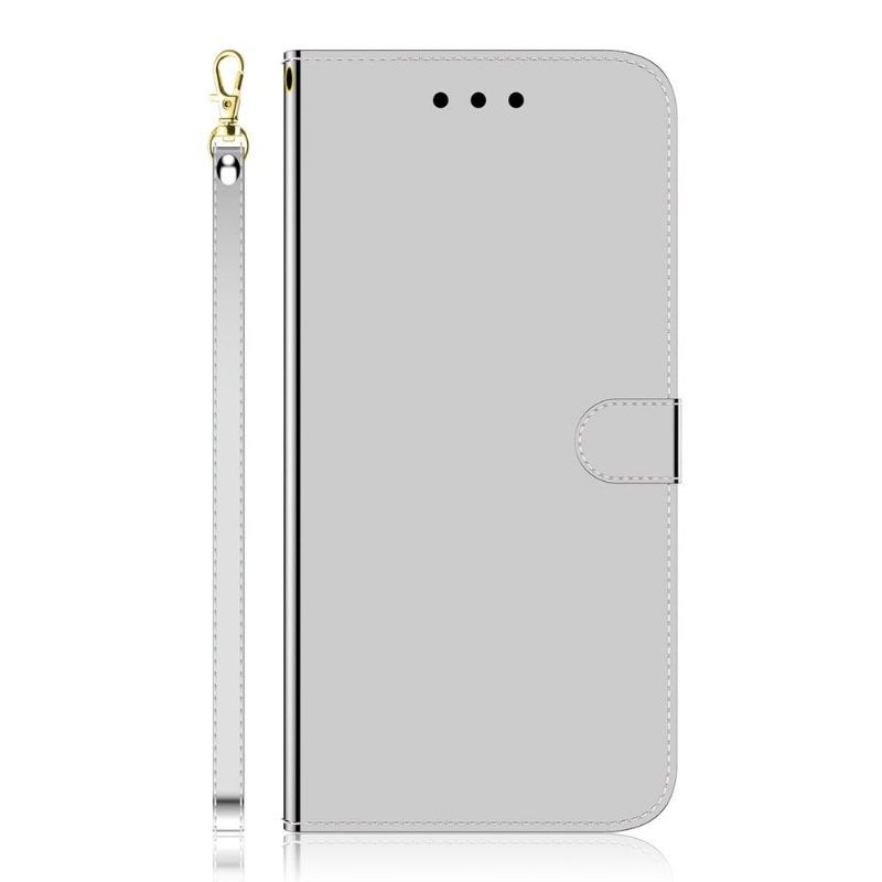 Folio-hoesje voor Poco X4 Pro 5G Anti-fall Spiegeleffect Van Imitatieleer