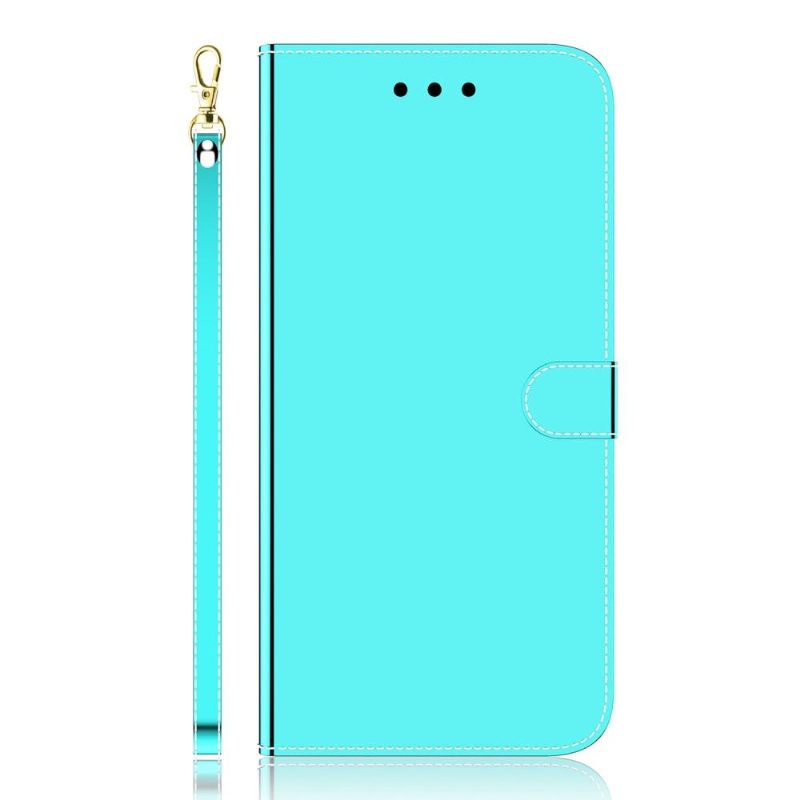 Folio-hoesje voor Poco X4 Pro 5G Anti-fall Spiegeleffect Van Imitatieleer