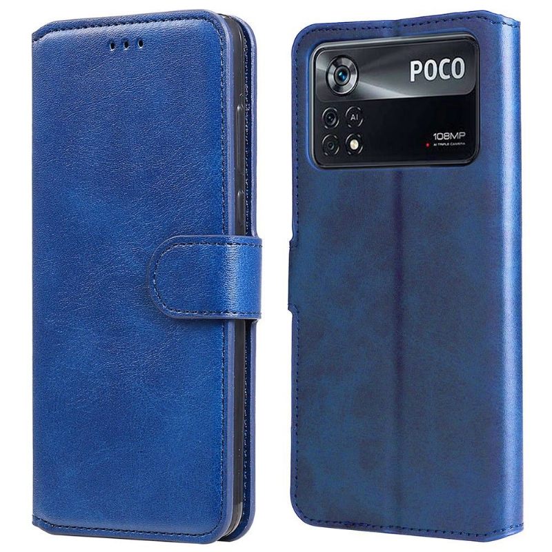 Folio-hoesje voor Poco X4 Pro 5G Enkay Leereffect