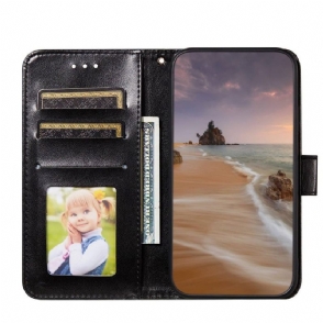 Folio-hoesje voor Poco X4 Pro 5G Kaarthouder Met Klep