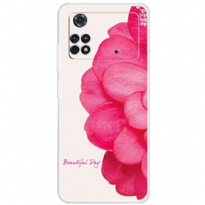 Hoesje voor Poco X4 Pro 5G Mooie Dag Bloem