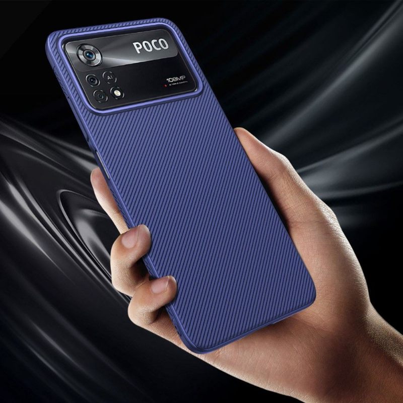 Hoesje voor Poco X4 Pro 5G Streepeffect