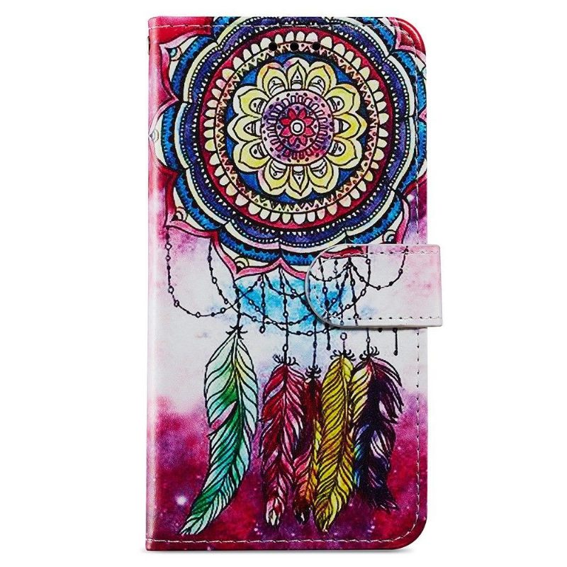 Leren Hoesje voor Poco X4 Pro 5G Gekleurde Dromenvanger