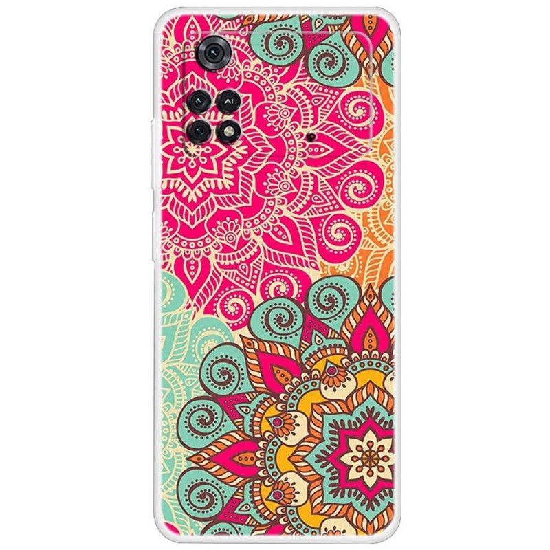 Telefoonhoesje voor Poco X4 Pro 5G Bescherming Retro-mandala