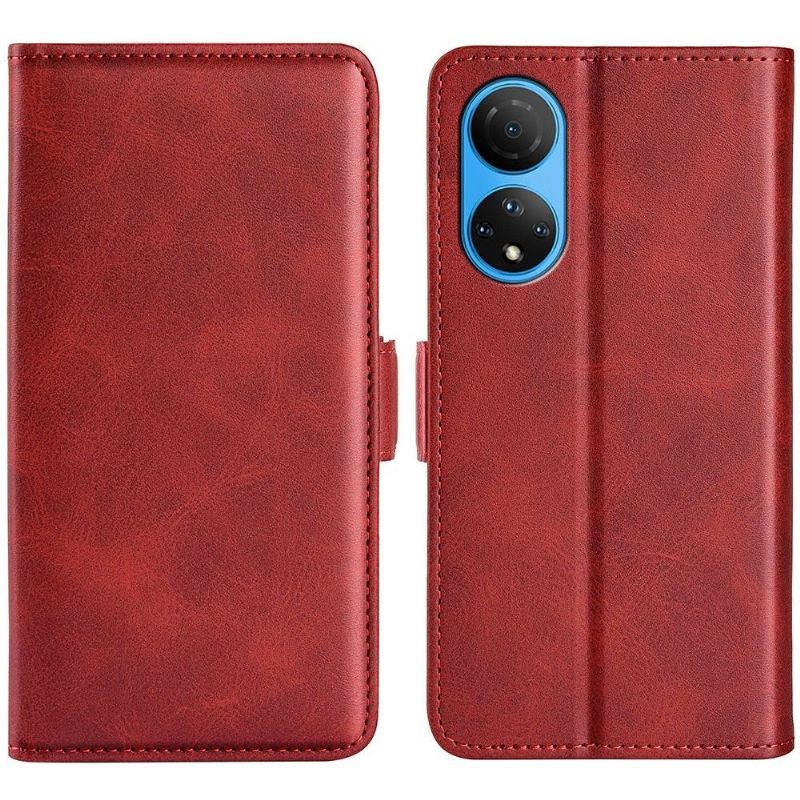 Cover voor Honor X7 Portemonnee Mat Kunstleer Hoes