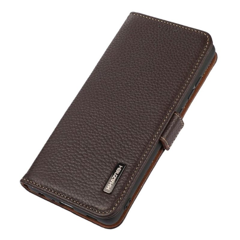 Folio-hoesje voor Honor X7 Khazneh Generfd Leer Eerst