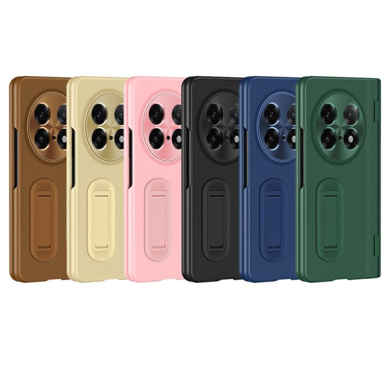 Case Hoesje Oppo Find N5 Telefoonhoesje Geïntegreerde Standaard En Schermbeschermer