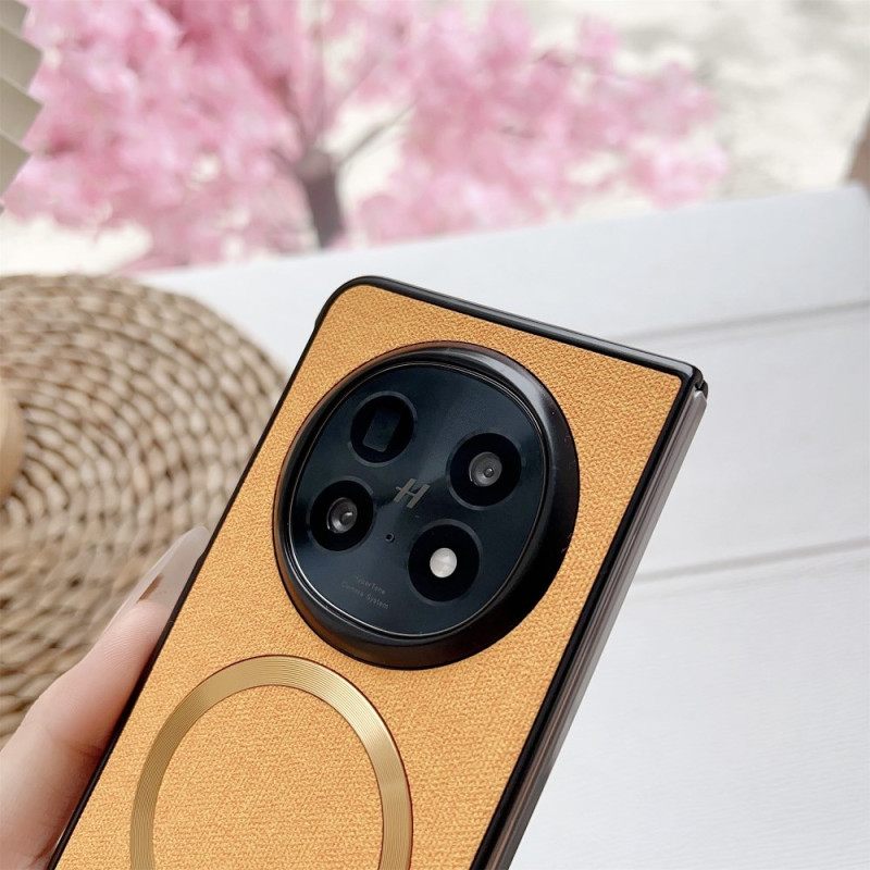 Cover Hoesje Oppo Find N5 Telefoonhoesje Magsafe-compatibele Stof