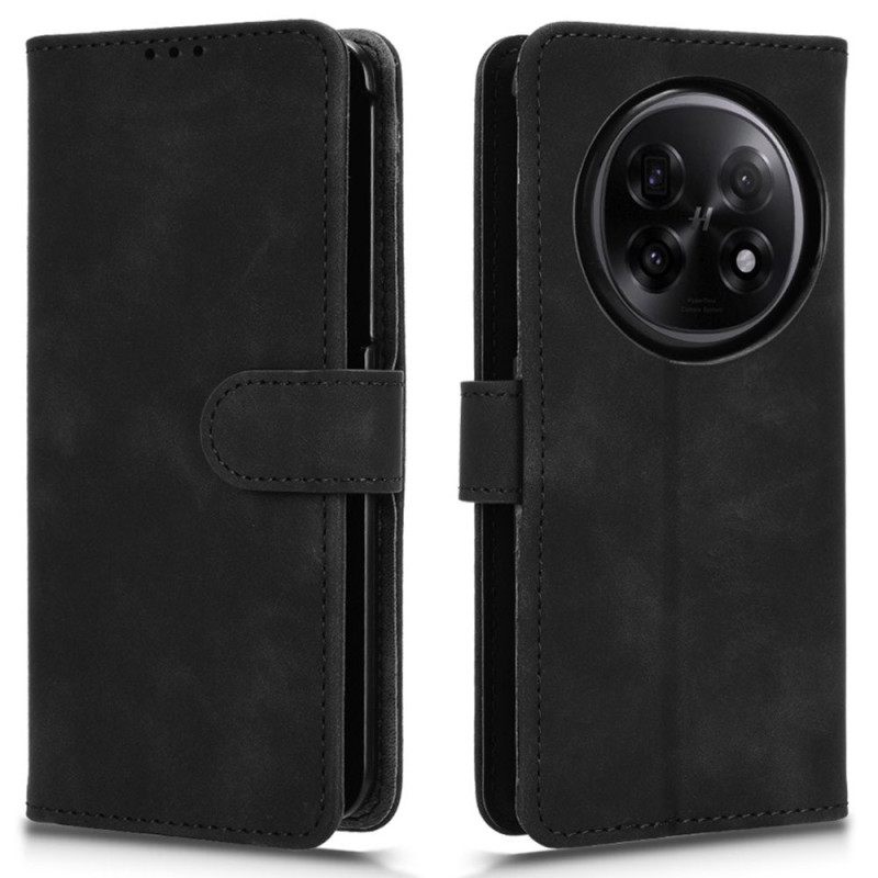 Folio-hoesje Oppo Find N5 Suède-effect