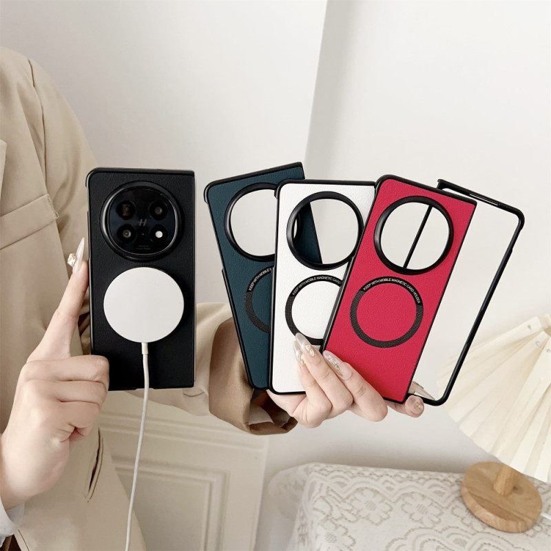 Hoesje Oppo Find N5 Kunstleer Bescherming Hoesje