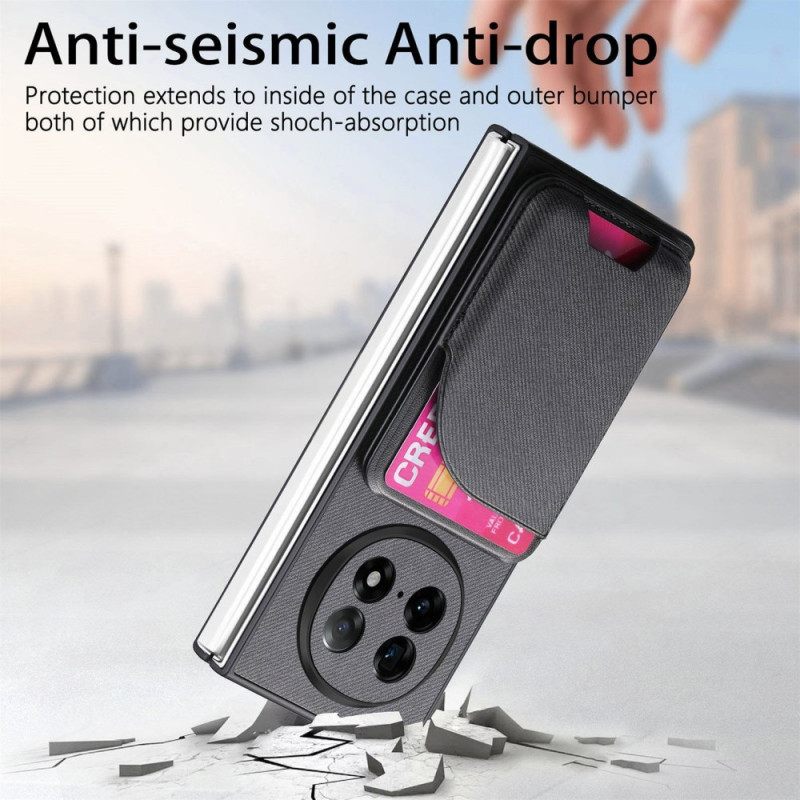 Hoesje Oppo Find N5 Magnetisch Met Standaard En Afneembaar Etui Bescherming Hoesje