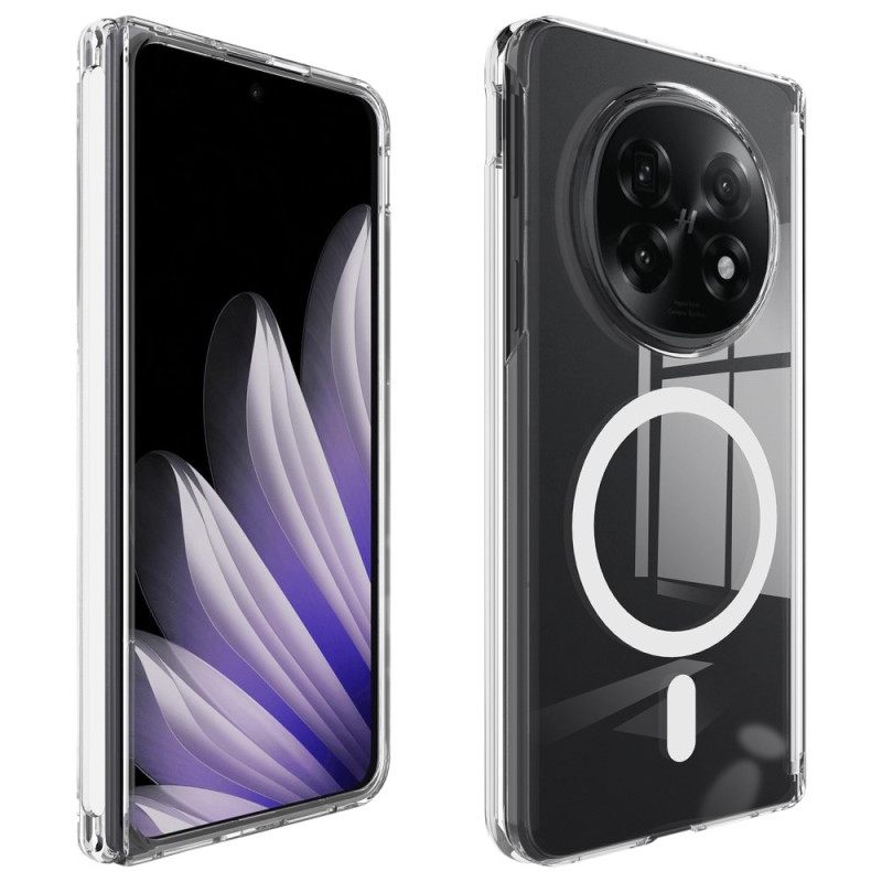 Hoesje Oppo Find N5 Magnetisch Transparant