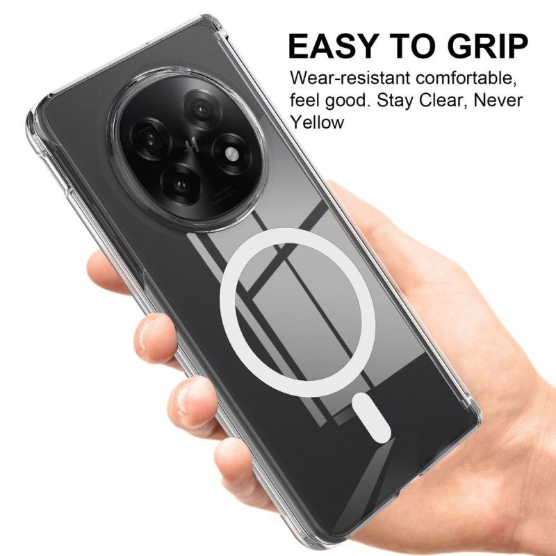 Hoesje Oppo Find N5 Magnetisch Transparant