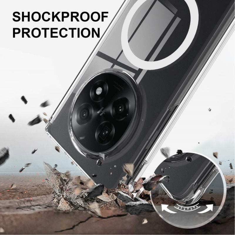 Hoesje Oppo Find N5 Magnetisch Transparant