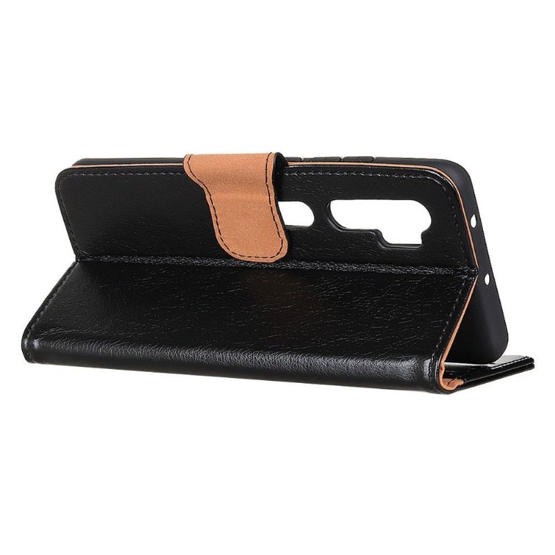 Folio-hoesje voor Xiaomi Mi Note 10 / 10 Pro Imitatie Nappaleer
