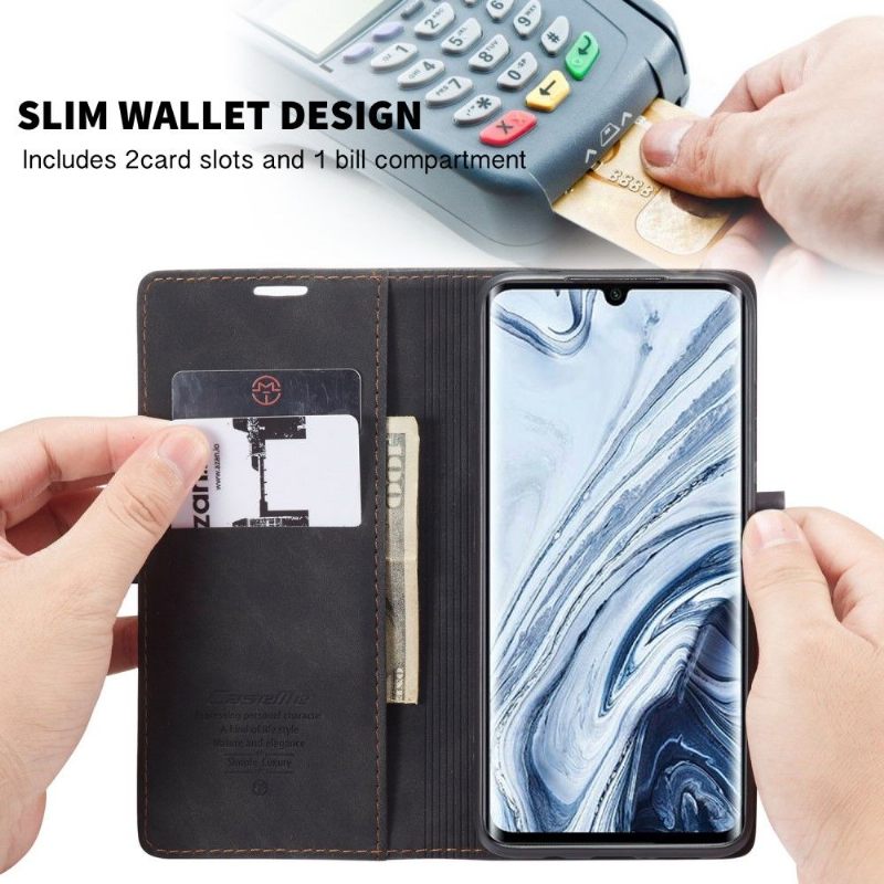 Folio-hoesje voor Xiaomi Mi Note 10 / 10 Pro Imitatieleren Golia's