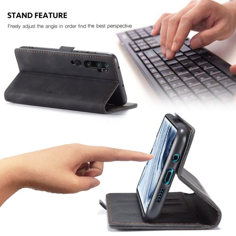 Folio-hoesje voor Xiaomi Mi Note 10 / 10 Pro Imitatieleren Golia's