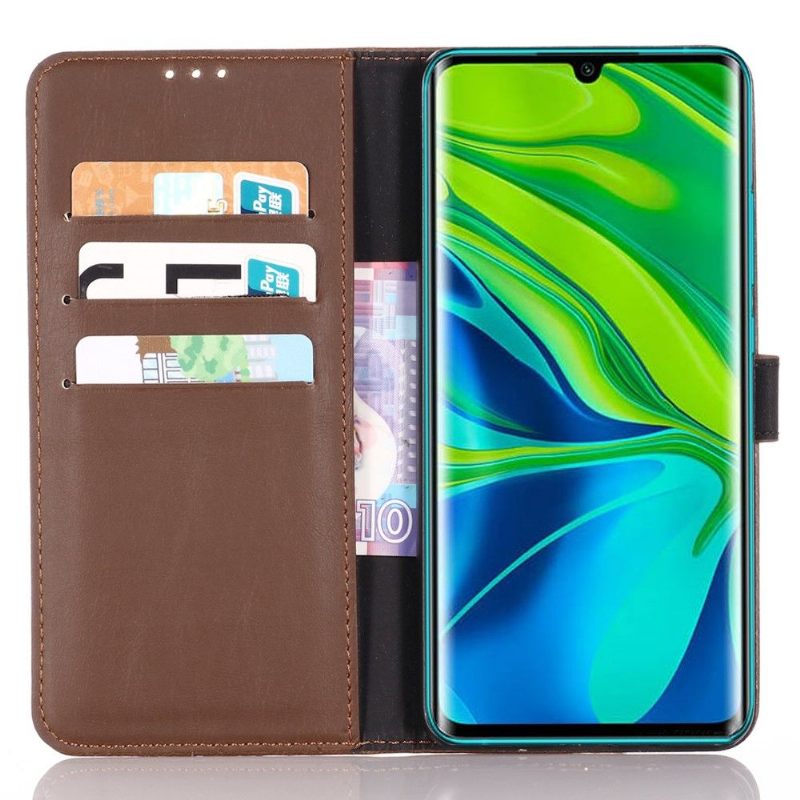 Folio-hoesje voor Xiaomi Mi Note 10 / 10 Pro Kunstleer Retro Stijl