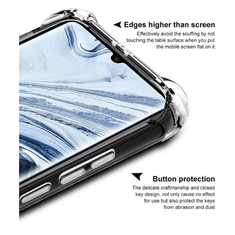 Hoesje voor Xiaomi Mi Note 10 / 10 Pro Klasse Bescherm Transparant