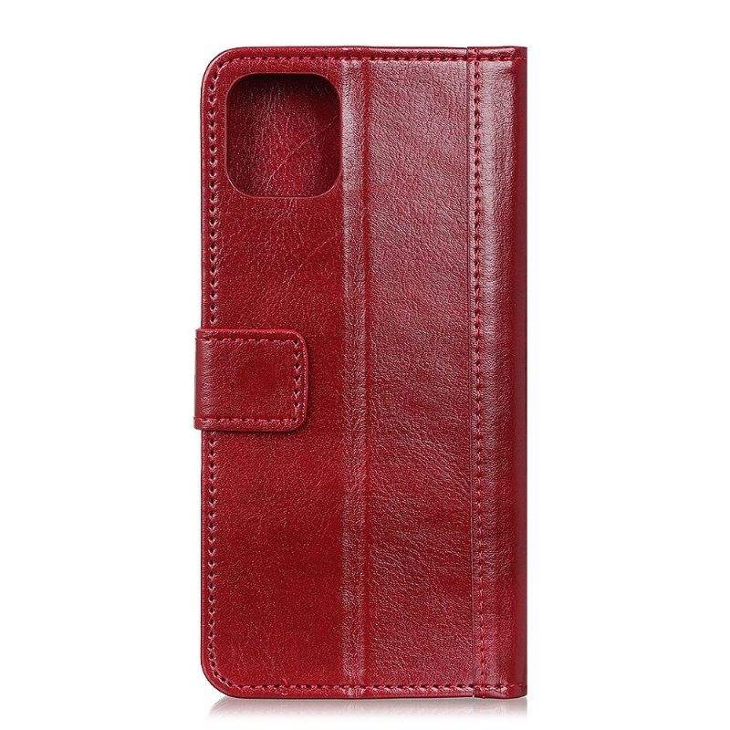 Flip Case voor Xiaomi Mi 11 Ledereffect Met Klinknagels