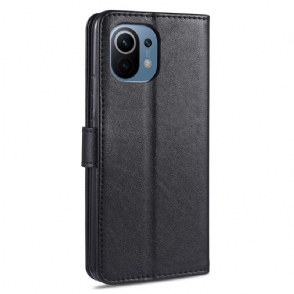 Folio-hoesje voor Xiaomi Mi 11 Azns Kunstleer
