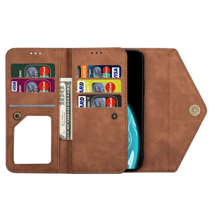 Folio-hoesje voor Xiaomi Mi 11 Portemonnee Leren Ledereffect N.bekus