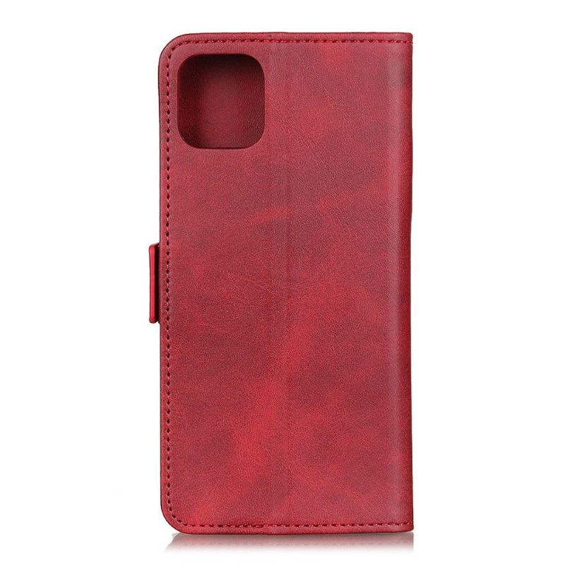 Folio-hoesje voor Xiaomi Mi 11 Portemonnee Leren Mat Kunstleer