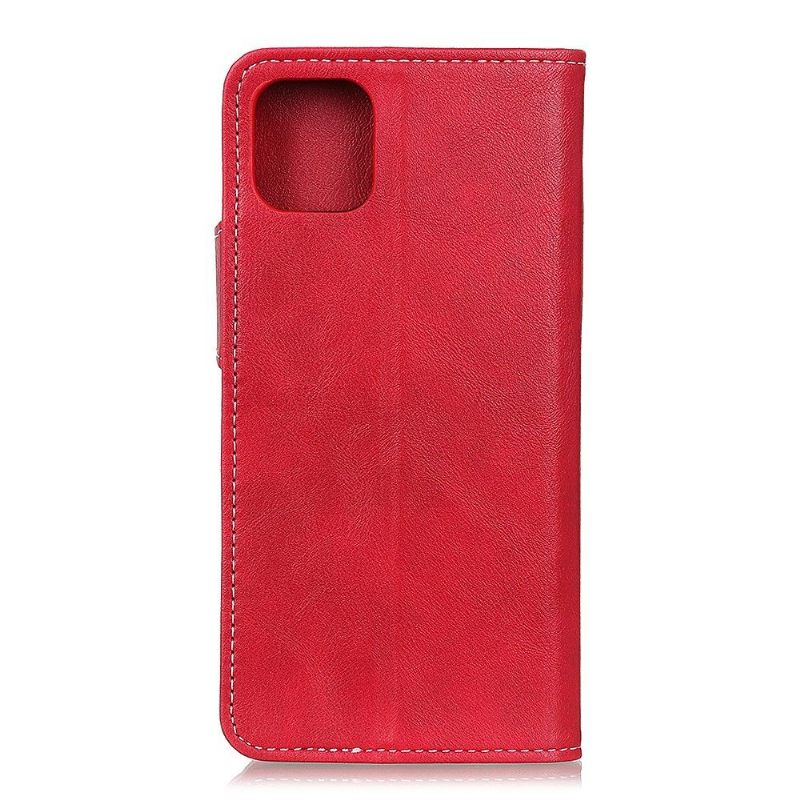 Folio-hoesje voor Xiaomi Mi 11 S-vorm Zichtbare Naden