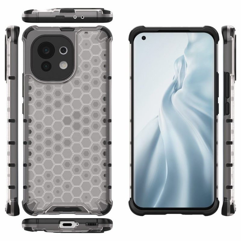Hoesje voor Xiaomi Mi 11 Honingraatontwerp