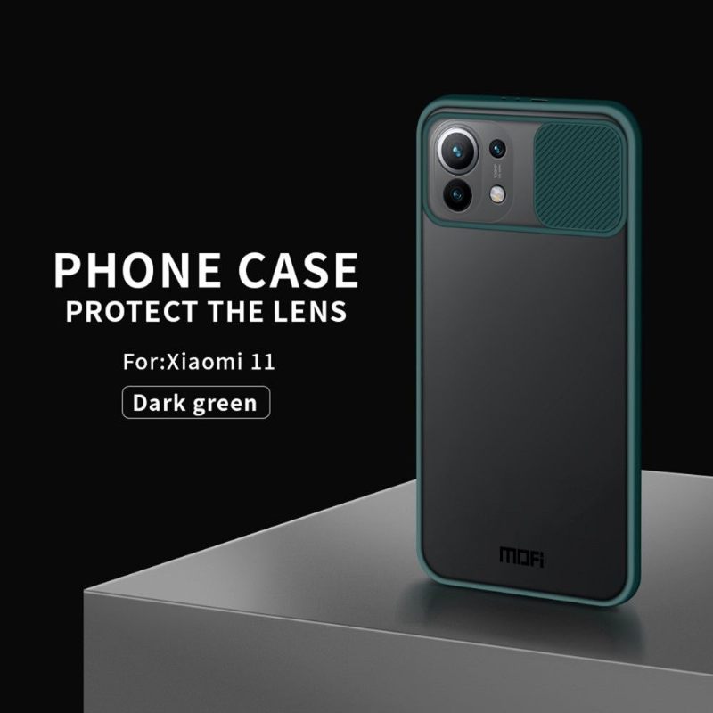 Hoesje voor Xiaomi Mi 11 Met Achterste Lensdop