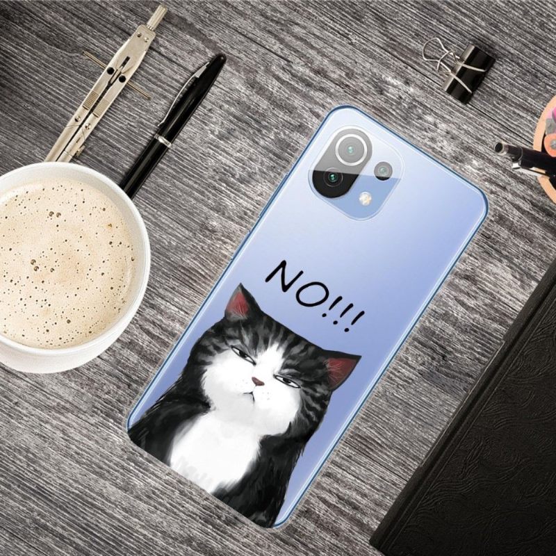 Hoesje voor Xiaomi Mi 11 Nee!!! Kat