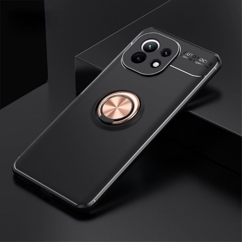 Hoesje voor Xiaomi Mi 11 Siliconen Met Roterende Steun