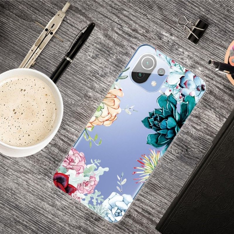 Hoesje voor Xiaomi Mi 11 Verscheidenheid Aan Bloemen