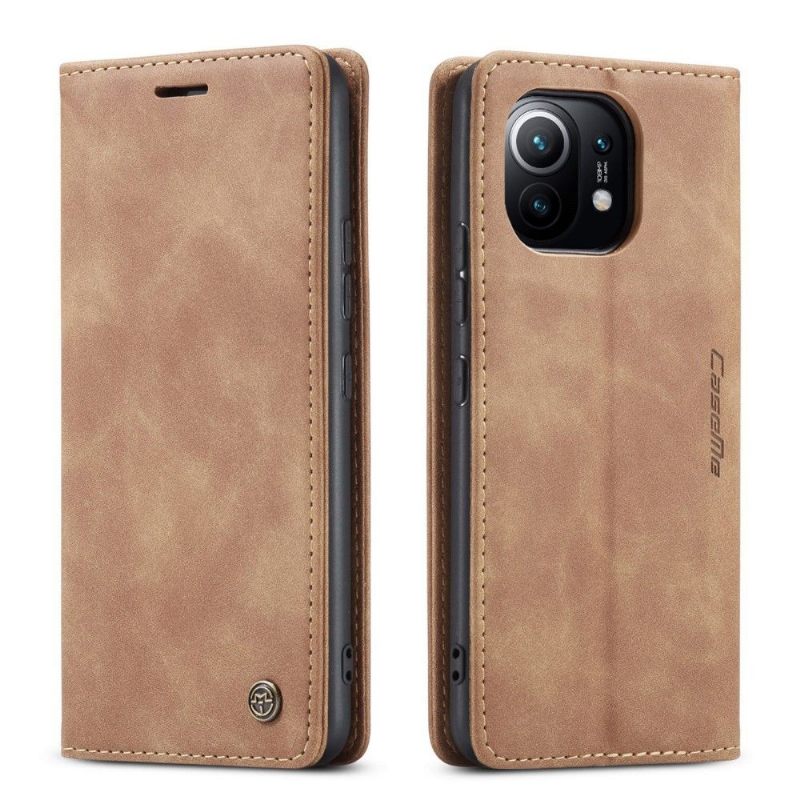 Leren Hoesje voor Xiaomi Mi 11 Retro Imitatieleren Golia's