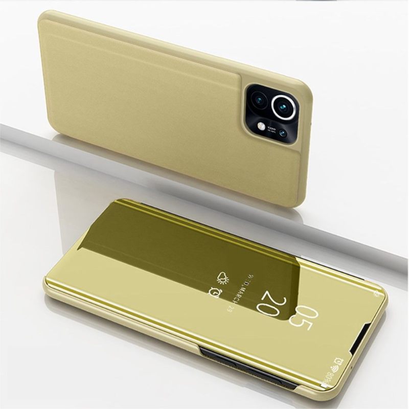 Telefoonhoesje voor Xiaomi Mi 11 Bescherming Folio-hoesje Spiegeleffect