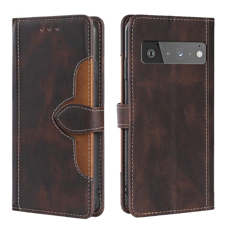 Folio-hoesje voor Google Pixel 6 Love Series-naden