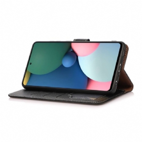 Folio-hoesje voor Google Pixel 6 Nerfachtig Kunstleer