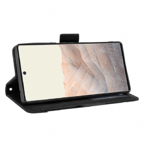 Folio-hoesje voor Google Pixel 6 Premium Met Kaarthouder