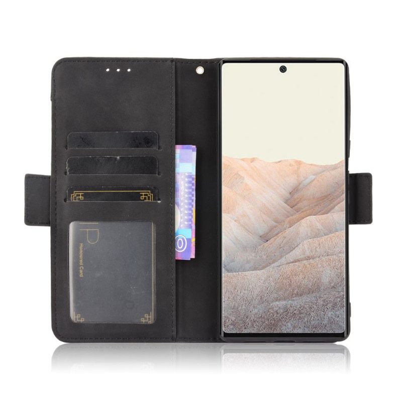 Folio-hoesje voor Google Pixel 6 Premium Met Kaarthouder