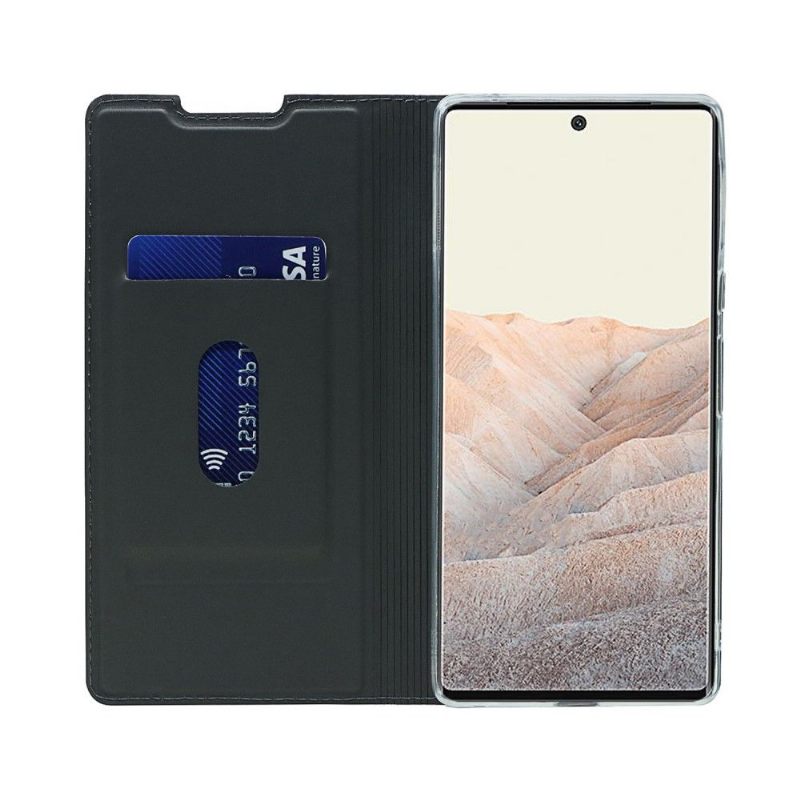 Folio-hoesje voor Google Pixel 6 Zakelijk Kunstleer