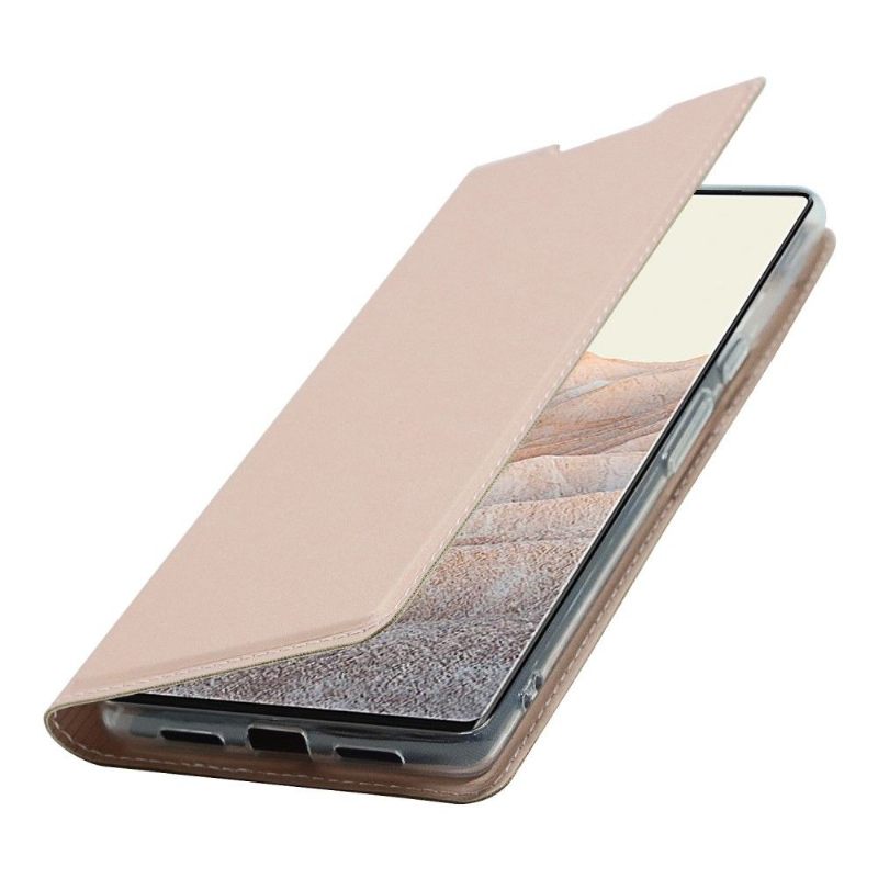 Folio-hoesje voor Google Pixel 6 Zakelijk Kunstleer