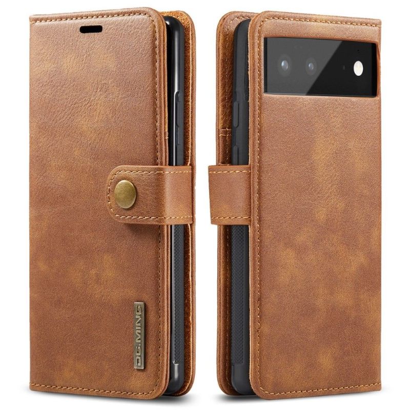 Hoesje Folio-hoesje voor Google Pixel 6 Anti-fall Bescherming Hoesje 2 in 1 En Afneembare Shell