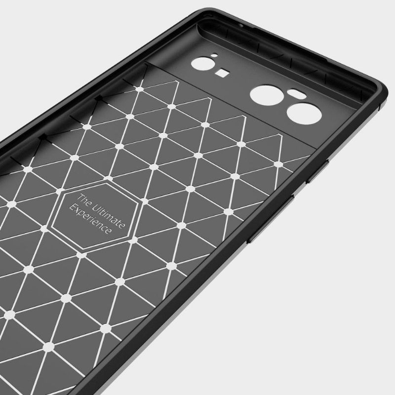 Hoesje voor Google Pixel 6 Flexibel Geborsteld Effect