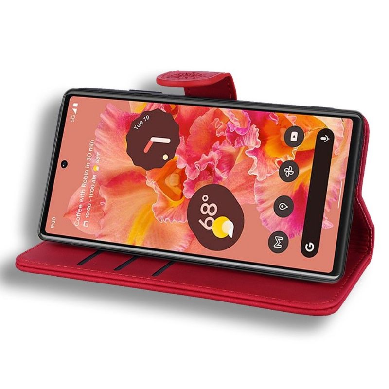 Leren Hoesje voor Google Pixel 6 Bescherming Leïla Fleur Oriental