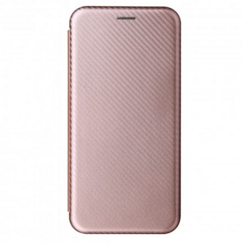 Bescherming Hoesje voor Oppo A15 Folio-hoesje Gekleurde Koolstofsilicone