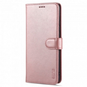 Leren Hoesje voor Oppo A15 Azns Ledereffect